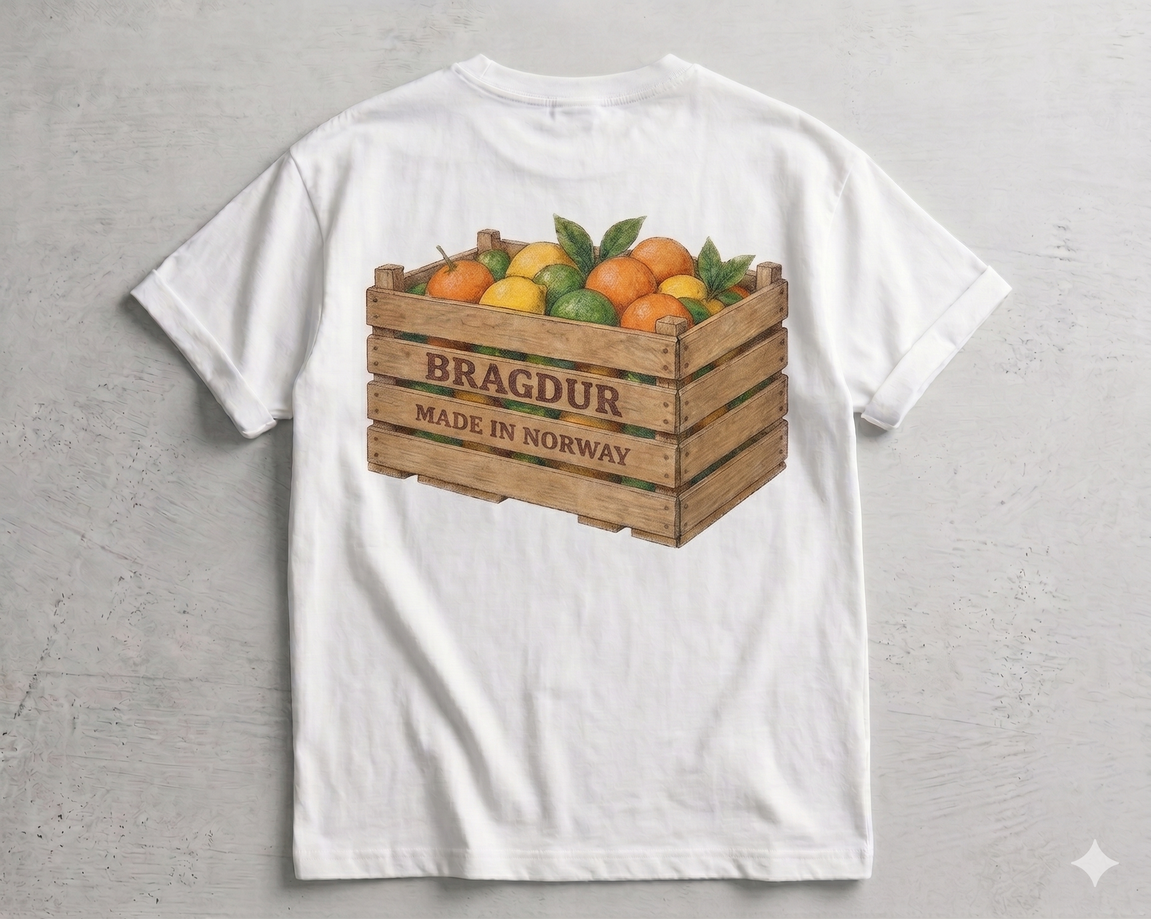Hoelstad Citrus Tee Back